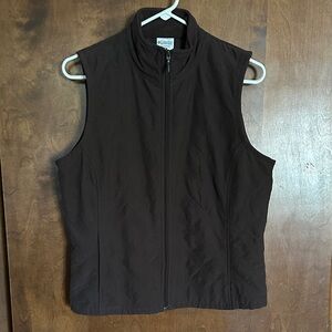 Women’s Columbia Dark Brown Quilted Style Vest